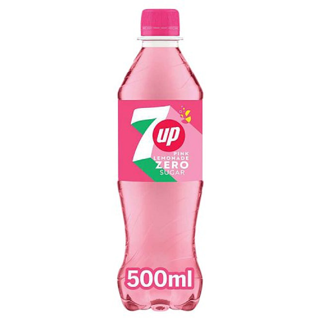 7up Zero Pink Lemonade 500ml