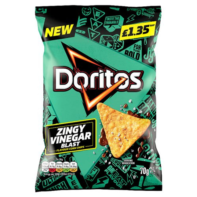 Doritos Salt & Vinegar 70g