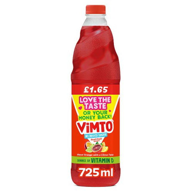 Vimto Blood Orange and Citrus Cordial £1.65