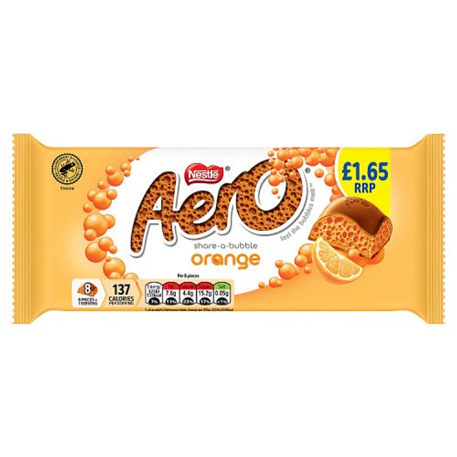 Aero Giant Orange Sharing Block 90g £1.65