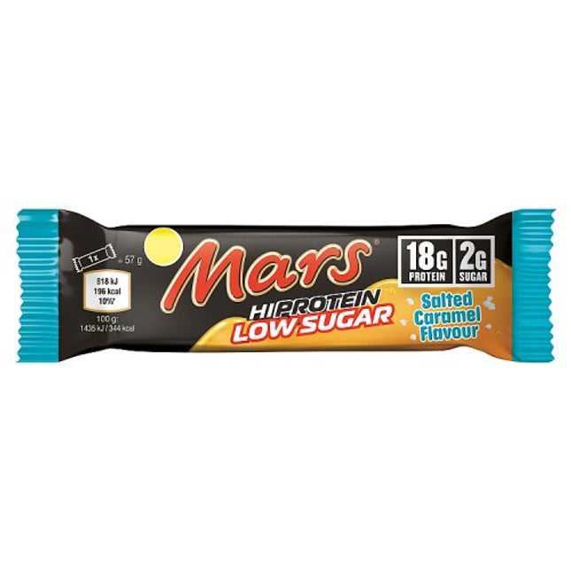 Mars Salted Caramel Low Sugar HiProtein Bar 57g