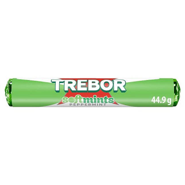 Trebor Softmints Peppermint Mints Roll 44.9g