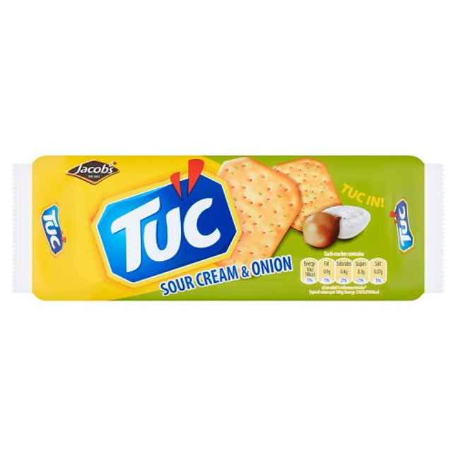 Tuc Sour Cream & Onion Crackers 100g
