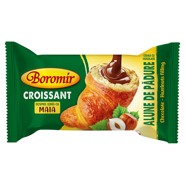 Boromir Chocolate & Hazelnut Cream Filled Croissant