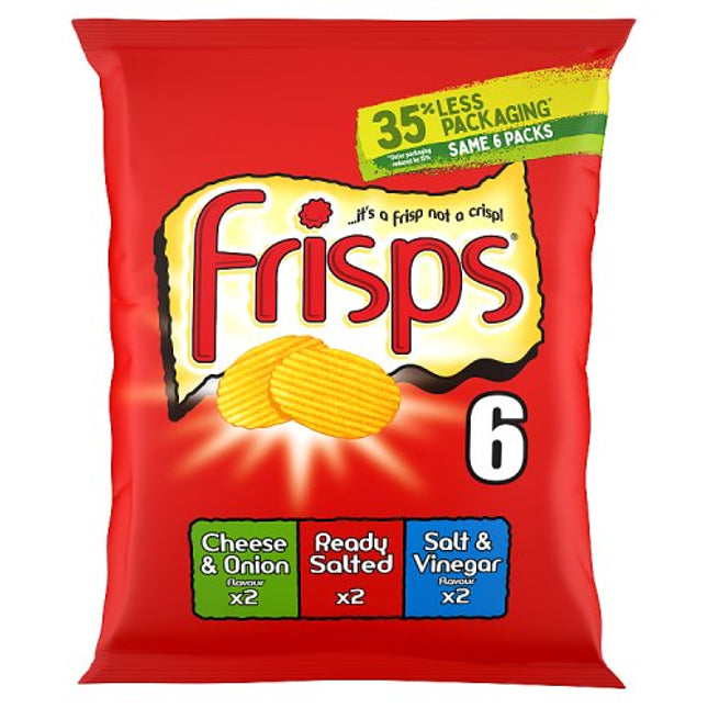 Frisps Assorted 6x25.5g
