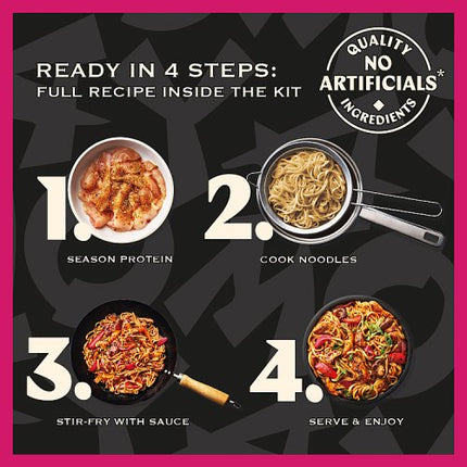 Amoy Korean BBQ Noodle Meal Kit 237g