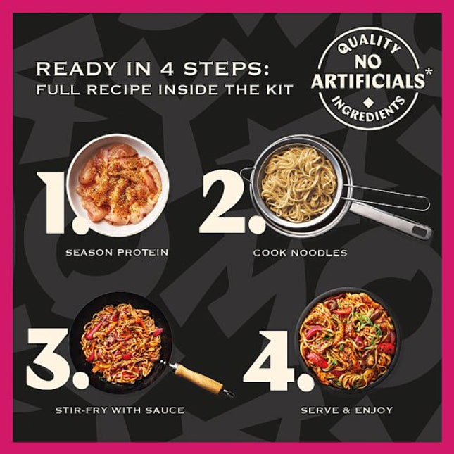 Amoy Korean BBQ Noodle Meal Kit 237g