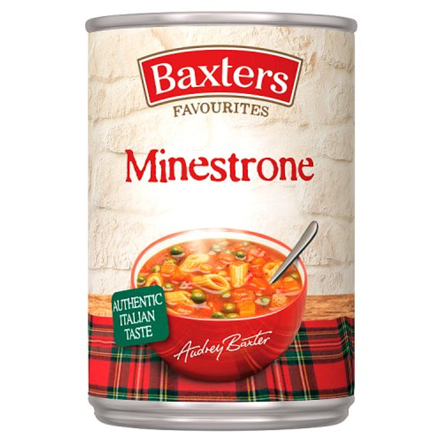 Baxters Minestrone Soup with Wholewheat Pasta 400g