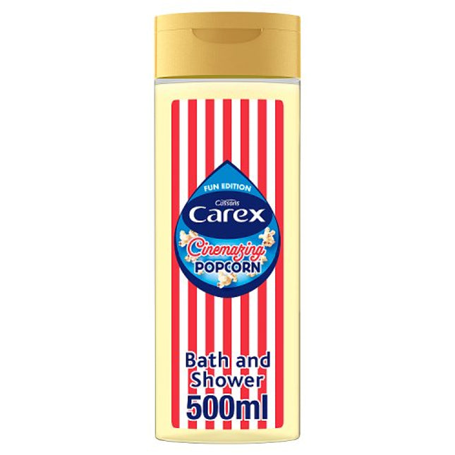 Carex Cinemazing Popcorn Bath & Shower Gel 500ml