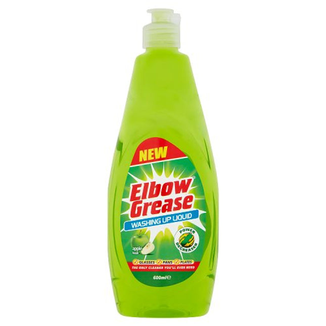 Elbow Grease Apple Washing Up Liquid 600ml