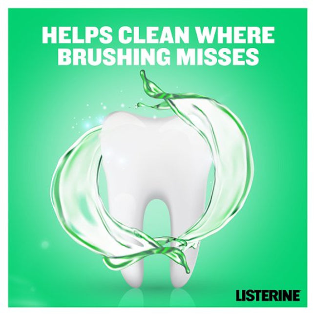 Listerine Smart Rinse Mild Mint Mouthwash for Kids 6+ 500ml