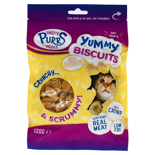 Yummy Biscuit with Chicken Cat Treat 120g