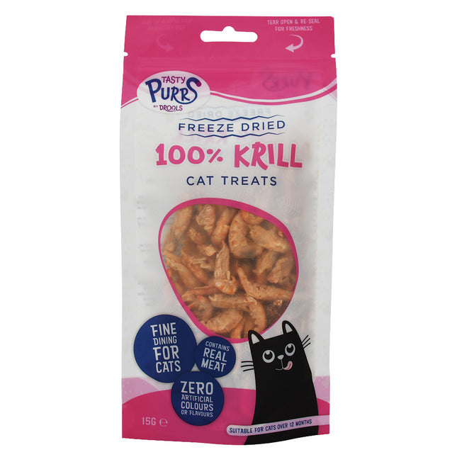 Freeze Dried Krill Cat Treat 15g