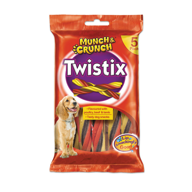 Munch & Crunch Twistix Dog Treats x5