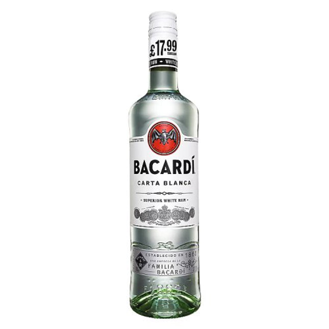 Bacardi Carta Blanca White Rum 70cl