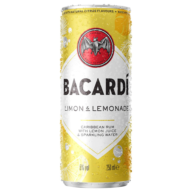 Bacardi Lemon Can 250ml