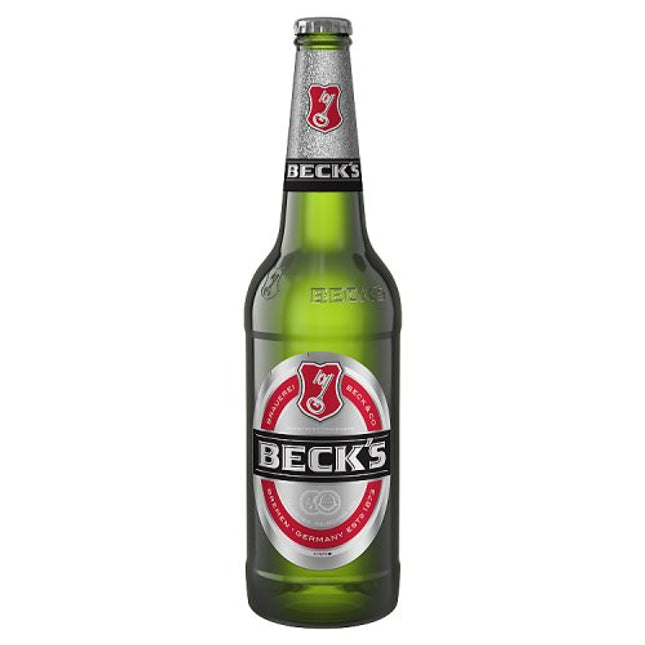 Beck's Pilsner Beer Bottle 660ml