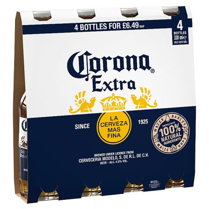 Corona Extra 330ml bottles 4-pack