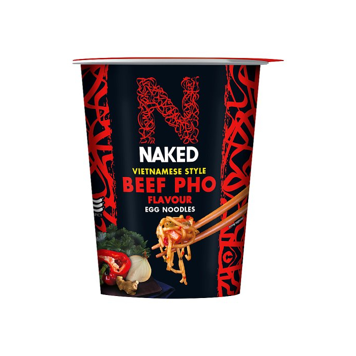 Naked Noodle Beef Pho Pot 78g 6 X 78g