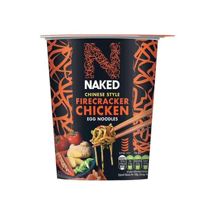 Naked Noodle Firecracker Chicken Pot 78g 6 X 78g