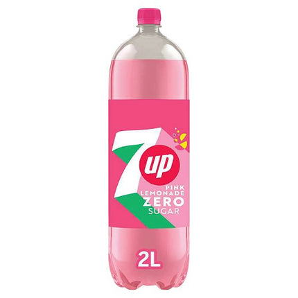 7up Zero Pink Lemonade 2L