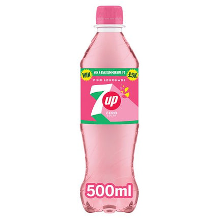 7up Zero Pink Lemonade 500ml