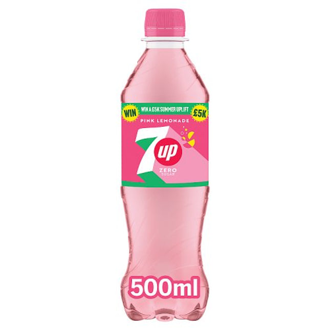 7up Zero Pink Lemonade 500ml