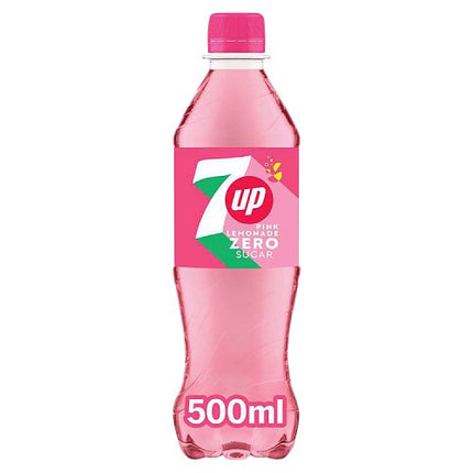 7up Zero Pink Lemonade 500ml