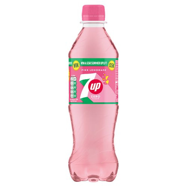 7up Zero Pink Lemonade 500ml