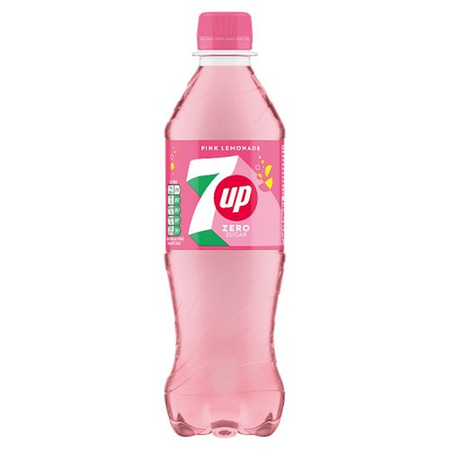 7up Zero Pink Lemonade 500ml