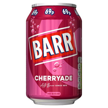 Barr Cherryade 330ml 69p