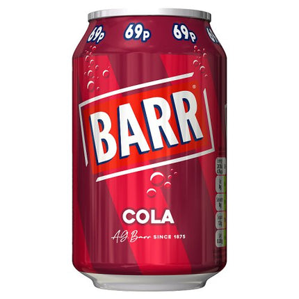 Barr Cola 330ml 69p