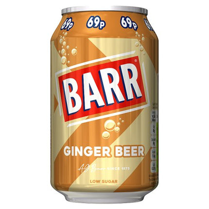 Barr Ginger Beer 24x330ml 69p