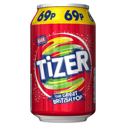 Barr Tizer 330ml 69p