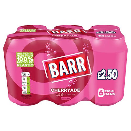 Barr Cherryade 6 x 330ml pack