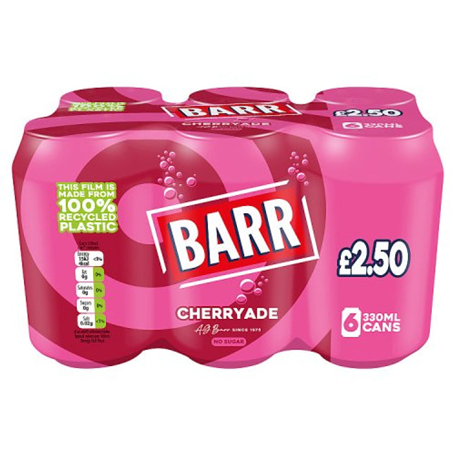 Barr Cherryade 6 x 330ml pack