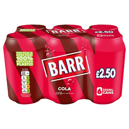 Barr Cola 6x330ml