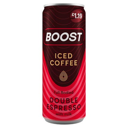 Boost Double Shot Espresso 250ml £1.19