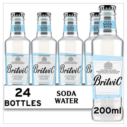 Britvic Soda Water NRB 24x200ml