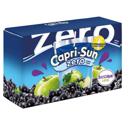 Capri Sun Blackcurrant Zero 8pk 4x8x200ml