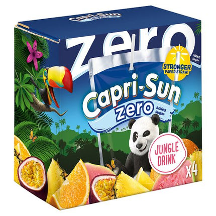 Capri Sun Jungle Zero 4pk 8x4x200ml