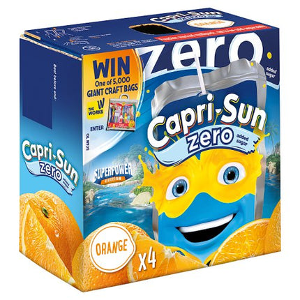 Capri Sun Orange Zero 4pk 8x4x200ml