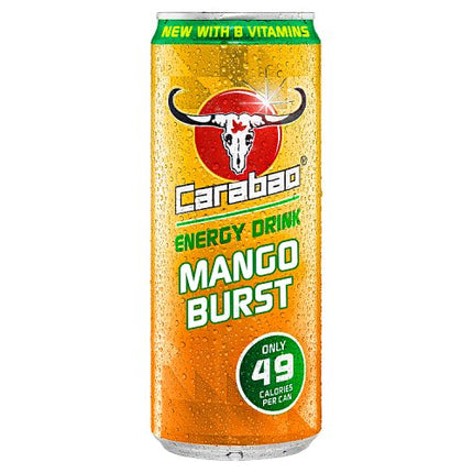 Carabao Energy Drink Mango Burst 330ml