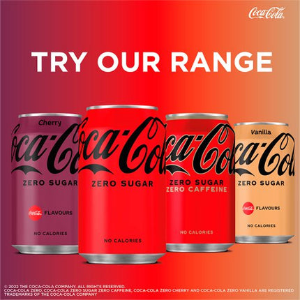 Coke Zero Cherry Can 330ml