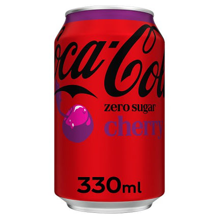 Coke Zero Cherry Can 330ml