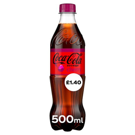 Coke Zero Cherry 500ml £1.40