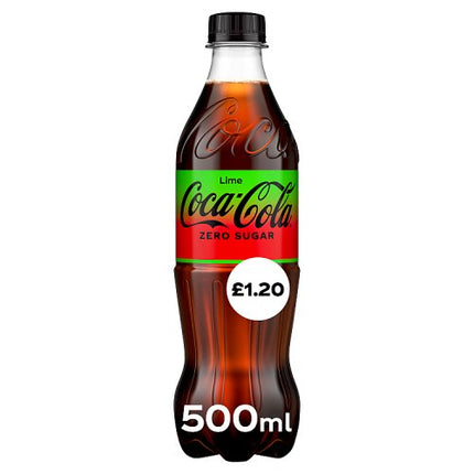 Coke Zero Lime 500ml £1.20