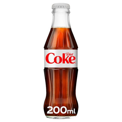 Diet Coke Icon 200ml Glass