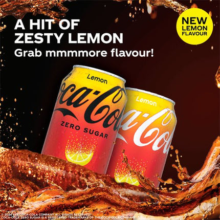Coca Cola Lemon 330ml 8pk