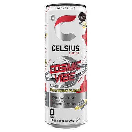 Celsius Energy Cosmic Vibe 355ml £1.79